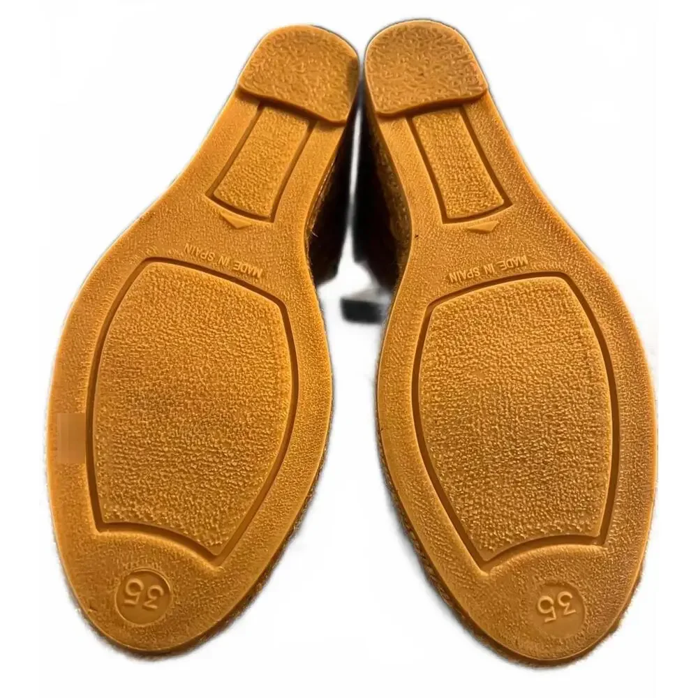 Handcrafted Viscata Barcelona Canvas Wedges|Mediterranean Chic Aesthetic | US 5 - Picture 7 of 7